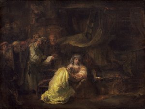A körülmetélés, 1661 alkotó: Rembrandt van Rijn