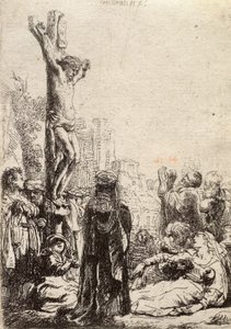 A keresztre feszítés alkotó: Rembrandt van Rijn