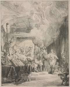A Szűz halála, 1639. alkotó: Rembrandt van Rijn