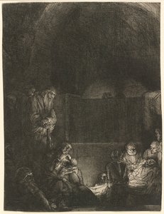 A temetés alkotó: Rembrandt van Rijn