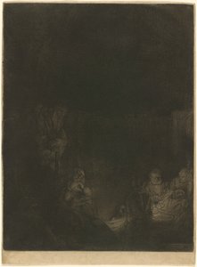 A temetés alkotó: Rembrandt van Rijn