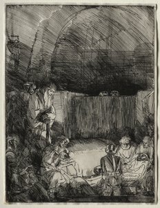A síremlék, c. 1654. alkotó: Rembrandt van Rijn