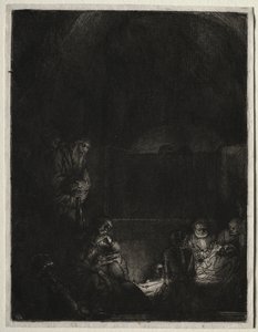 A síremlék, c. 1654. alkotó: Rembrandt van Rijn