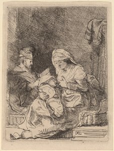 A Szent Család alkotó: Rembrandt van Rijn
