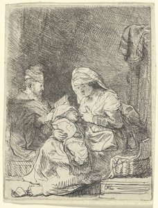 A Szent Család alkotó: Rembrandt van Rijn