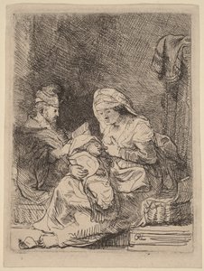 A Szent Család alkotó: Rembrandt van Rijn
