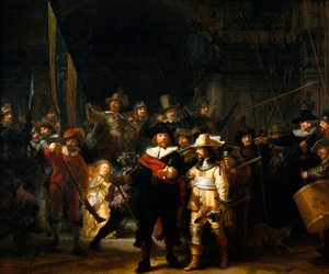 Éjszakai őrség, 1642. alkotó: Rembrandt van Rijn
