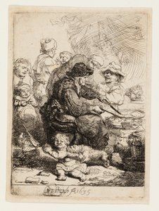 A palacsinta nő alkotó: Rembrandt van Rijn