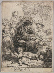 A palacsinta-asszony alkotó: Rembrandt van Rijn