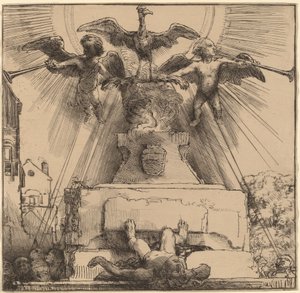 A Főnix vagy a Megdöntött szobor alkotó: Rembrandt van Rijn