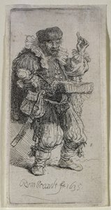 A Quacksalver alkotó: Rembrandt van Rijn