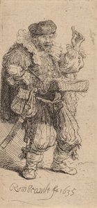 The Quacksalver, 1635. alkotó: Rembrandt van Rijn