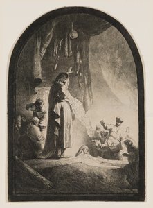 Lázár feltámasztása alkotó: Rembrandt van Rijn