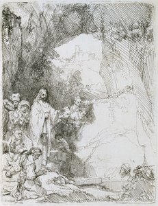 Lázár feltámasztása, 1642 alkotó: Rembrandt van Rijn