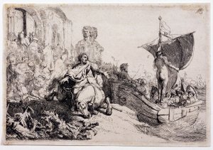 A szerencsehajó alkotó: Rembrandt van Rijn