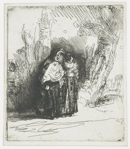 Preciosa, a spanyol cigánylány alkotó: Rembrandt van Rijn