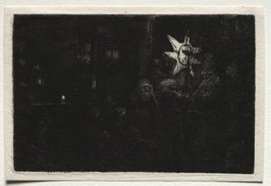 A királyok csillaga: Egy éjszakai darab alkotó: Rembrandt van Rijn