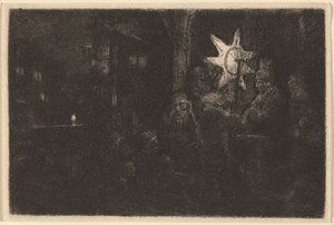 A királyok csillaga: Egy éjszakai darab alkotó: Rembrandt van Rijn