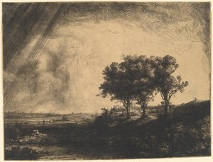 A három fa alkotó: Rembrandt van Rijn