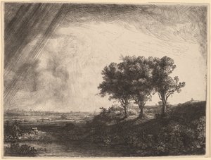 A három fa alkotó: Rembrandt van Rijn