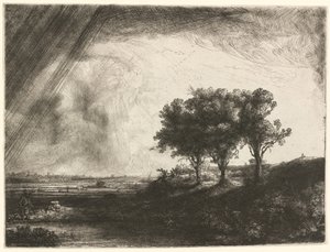 A három fa alkotó: Rembrandt van Rijn