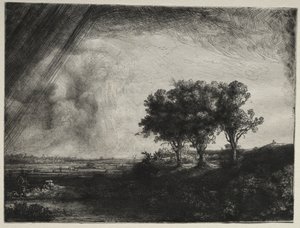 A három fa alkotó: Rembrandt van Rijn