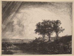 A három fa alkotó: Rembrandt van Rijn