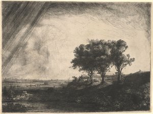 A három fa alkotó: Rembrandt van Rijn