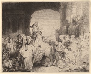 Márdokeus diadala alkotó: Rembrandt van Rijn