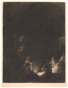 A temetés alkotó: Rembrandt van Rijn