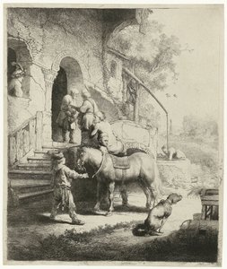 Az irgalmas szamaritánus alkotó: Rembrandt van Rijn