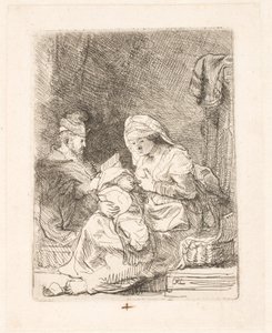 A Szent Család alkotó: Rembrandt van Rijn