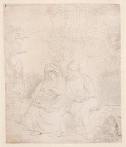A repülés többi része: enyhén megviselt alkotó: Rembrandt van Rijn