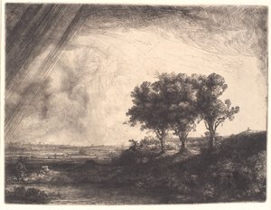 A három fa alkotó: Rembrandt van Rijn