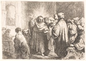 Az adó-pénz alkotó: Rembrandt van Rijn