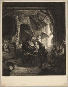 Tóbiás visszanyeri látását alkotó: Rembrandt van Rijn