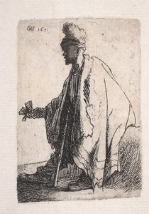 A leprás koldus alkotó: Rembrandt van Rijn