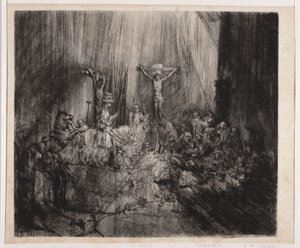 Három kereszt alkotó: Rembrandt van Rijn
