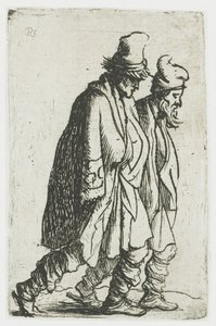 Két koldus alkotó: Rembrandt van Rijn