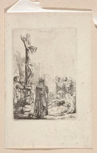 A keresztre feszítés (Kis lemez) alkotó: Rembrandt van Rijn