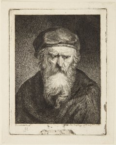 Atrabiláris öregember alkotó: Rembrandt van Rijn