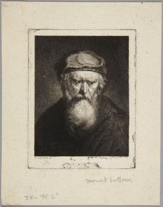 Melankolikus öregember alkotó: Rembrandt van Rijn