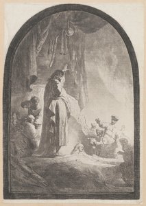 Lázár feltámasztása (nagy méretű táblakép) alkotó: Rembrandt van Rijn