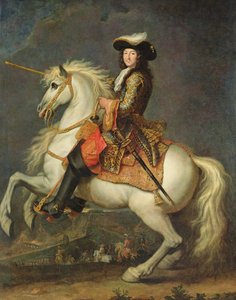 XIV. Lajos lovas portréja (1638-1715)
