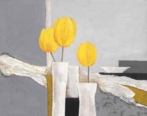 Élénk sárga tulipánok alkotó: Renate Holzner
