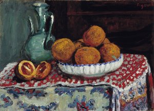 Csendélet a kancsóban Rene Seyssaud festménye (1867-1952) 1909 Kötelező említés: Collection fondation regards de Provence, Marseille