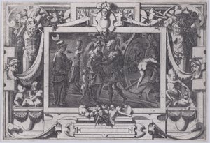 Medea elindul Jasonnal Hirtelen éjszaka Jason Medeával, elhagyja Colchist a keleti Argóban..., 1563.