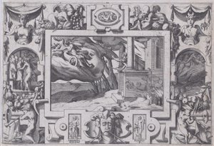 Medea menekül Jason elől A rövidkezű kard, Jason üldözi, de nem tud élni..., 1563.