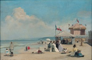 A strand Cabourgban