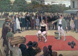 The Travelling Performers, 1928-30 körül (olaj, vászon)